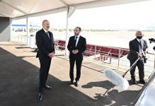 Prezident İlham Əliyev Sumqayıt Kimya Sənaye Parkında yeni müəssisələrin açılış və təməlqoyma mərasimlərində iştirak edib (FOTO/VİDEO) (YENİLƏNİB)