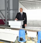 Prezident İlham Əliyev Sumqayıt Kimya Sənaye Parkında yeni müəssisələrin açılış və təməlqoyma mərasimlərində iştirak edib (FOTO/VİDEO) (YENİLƏNİB)