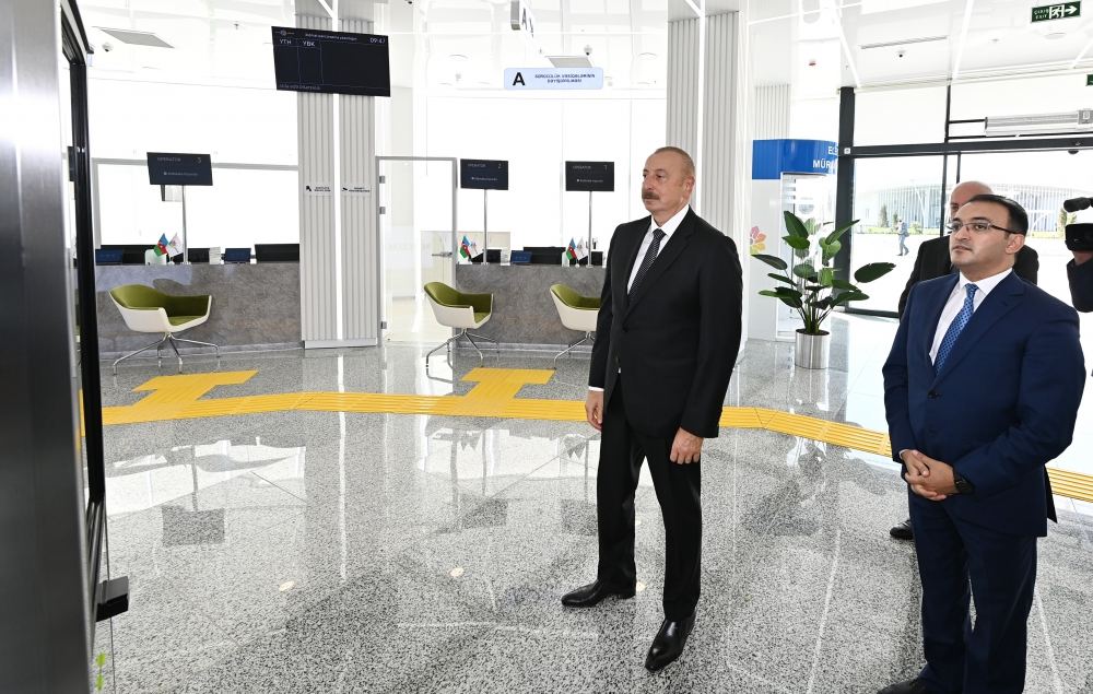 Prezident İlham Əliyev 2 saylı Sumqayıt regional “ASAN xidmət” mərkəzinin açılışında iştirak edib (YENİLƏNİB) (FOTO/VİDEO)
