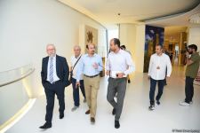 Beynəlxalq Media Forumunun iştirakçıları Heydər Əliyev Mərkəzində olublar (FOTO)