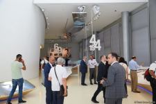 Beynəlxalq Media Forumunun iştirakçıları Heydər Əliyev Mərkəzində olublar (FOTO)