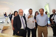 Beynəlxalq Media Forumunun iştirakçıları Heydər Əliyev Mərkəzində olublar (FOTO)