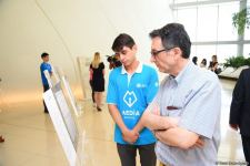 Beynəlxalq Media Forumunun iştirakçıları Heydər Əliyev Mərkəzində olublar (FOTO)