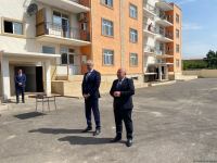 Beyləqanda şəhid ailələrinə yeni mənzillər verilib (FOTO)