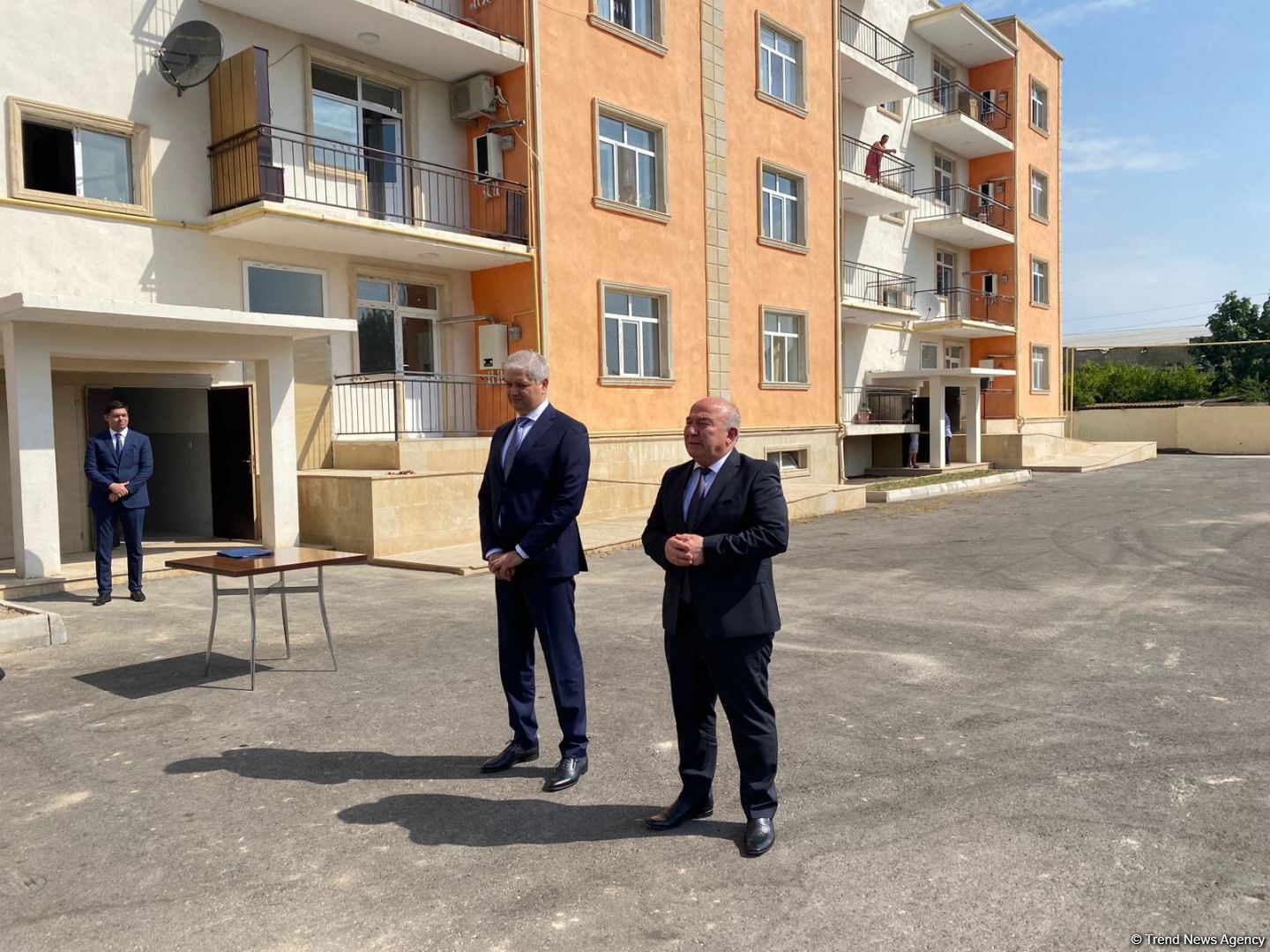 Beyləqanda şəhid ailələrinə yeni mənzillər verilib (FOTO)
