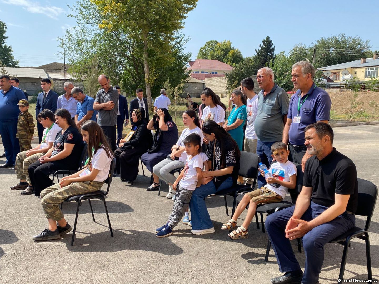 Beyləqanda şəhid ailələrinə yeni mənzillər verilib (FOTO)