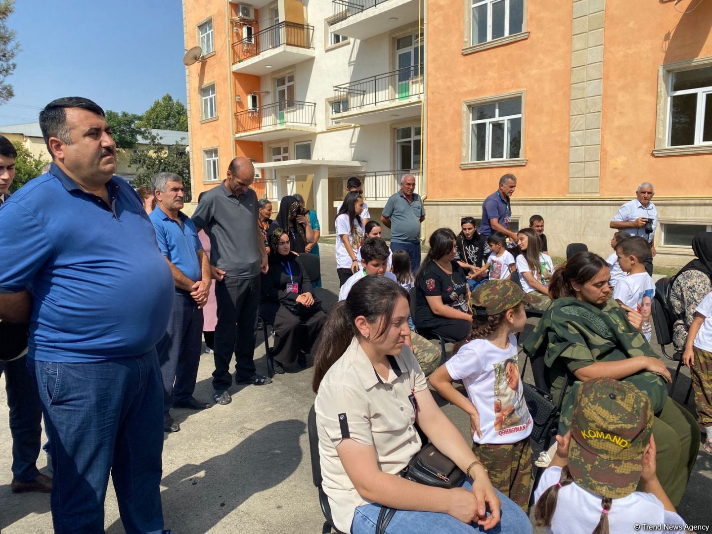 Beyləqanda şəhid ailələrinə yeni mənzillər verilib (FOTO)