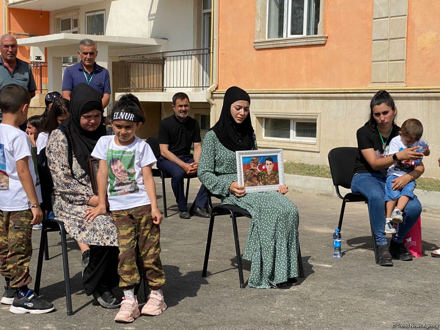 Beyləqanda şəhid ailələrinə yeni mənzillər verilib (FOTO)