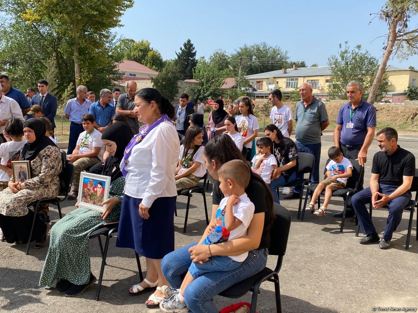 Beyləqanda şəhid ailələrinə yeni mənzillər verilib (FOTO)