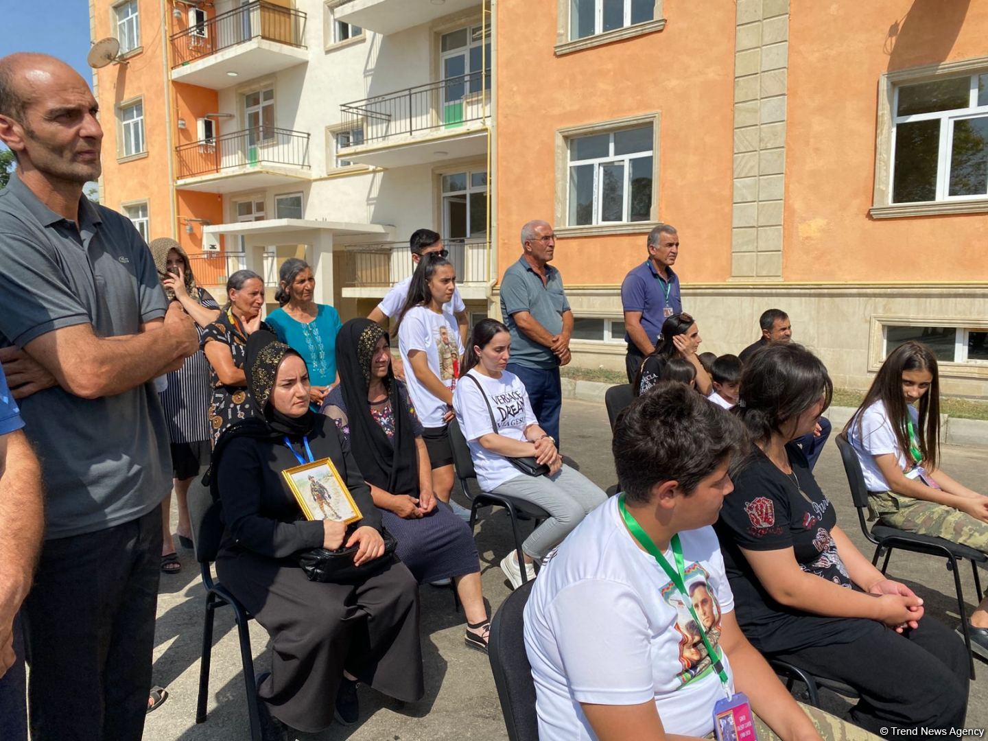 Beyləqanda şəhid ailələrinə yeni mənzillər verilib (FOTO)