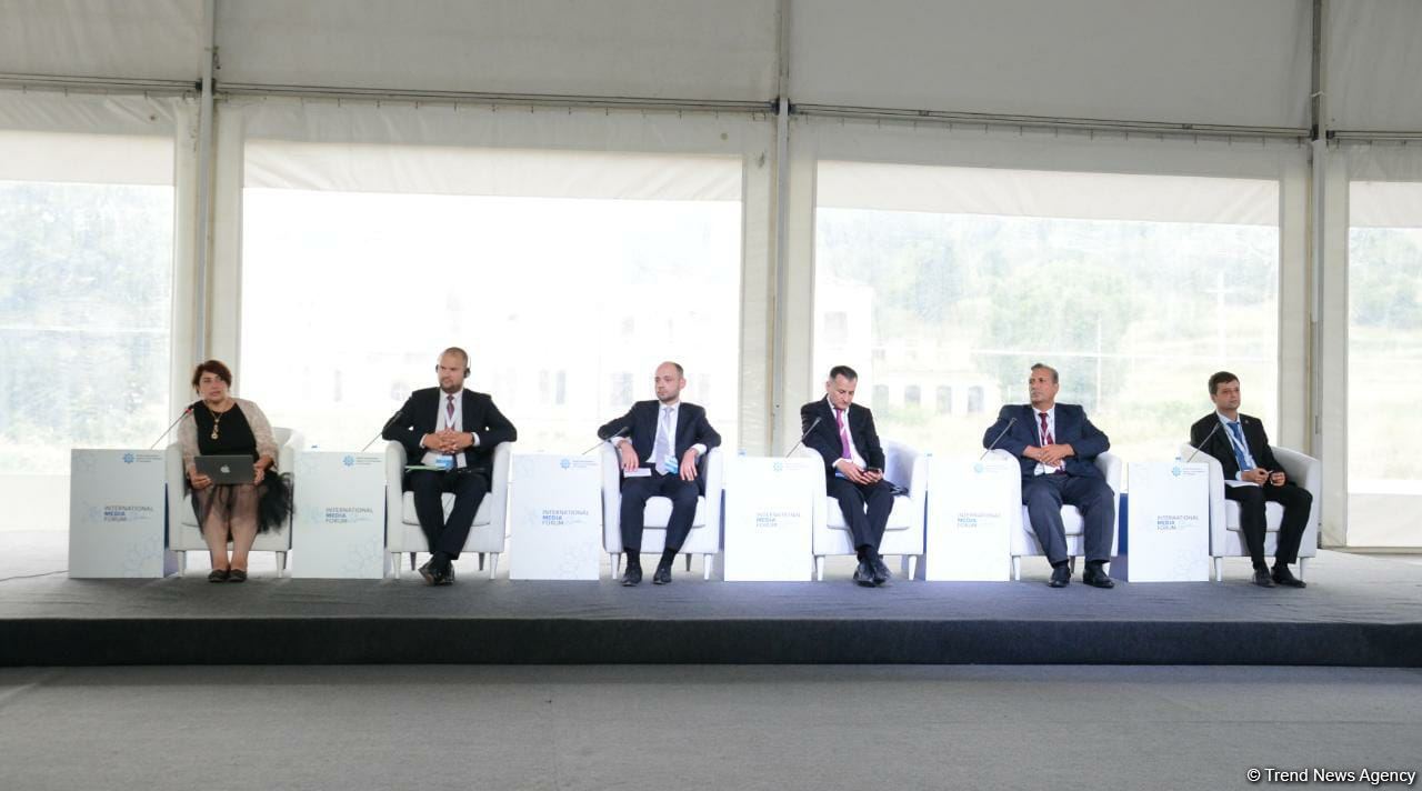 Şuşada Beynəlxalq Media Forumu keçirilib (FOTO)