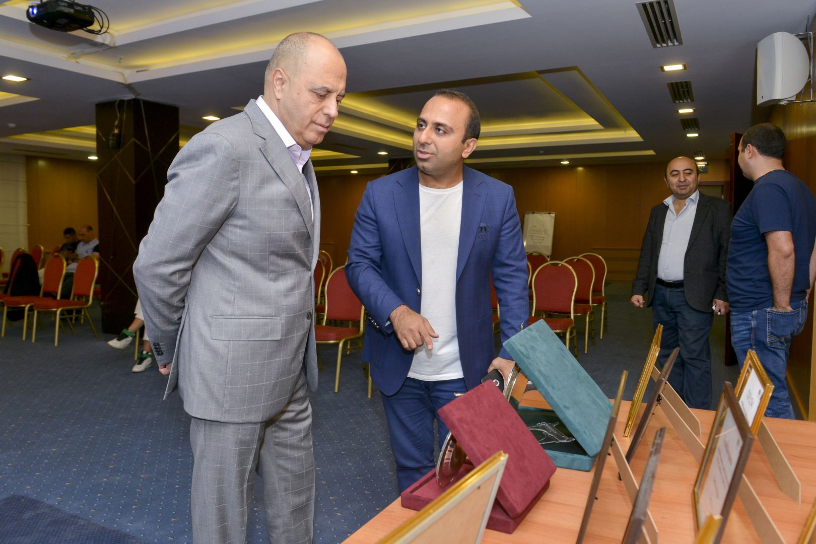 Jurnalistlər arasında keçirilən şahmat turnirinin bağlanış mərasimi keçirilib (FOTO)