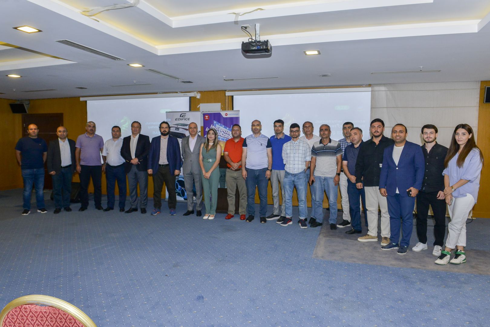 Jurnalistlər arasında keçirilən şahmat turnirinin bağlanış mərasimi keçirilib (FOTO)