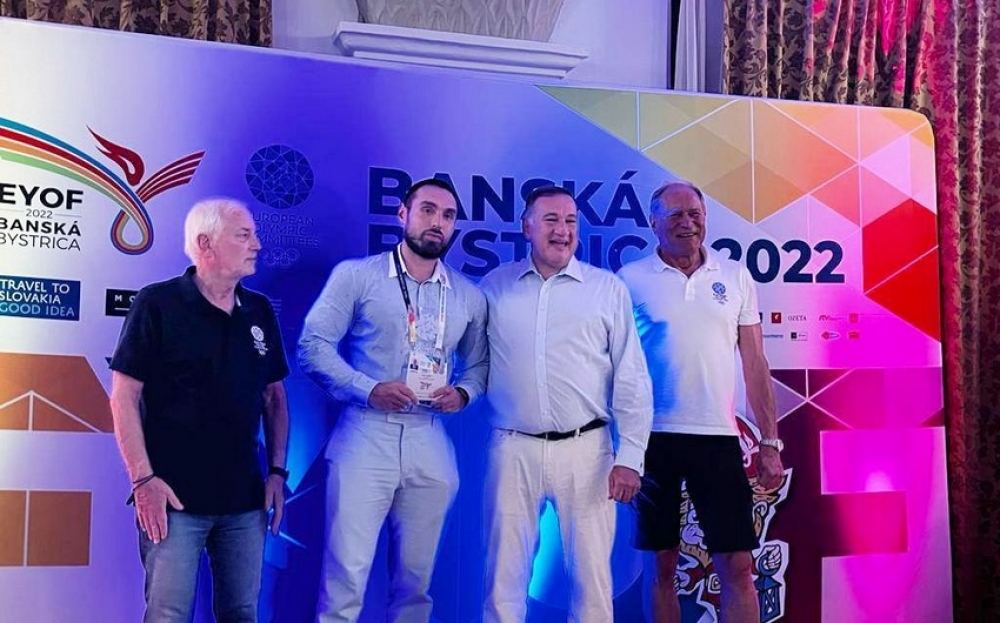 Azərbaycan Milli Olimpiya Komitəsinin baş katibi Avropa Olimpiya Komitəsinin xüsusi mükafatına layiq görülüb