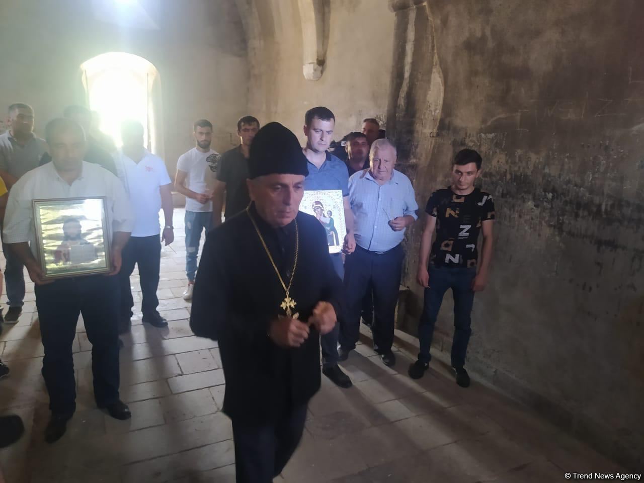 Alban-Udi Xristian Dini İcmasının üzvləri Hadruta səfər ediblər (FOTO)