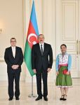 Prezident İlham Əliyev Avstriyanın Azərbaycanda yeni təyin olunmuş səfirinin etimadnaməsini qəbul edib (FOTO/VİDEO) (YENİLƏNİB)
