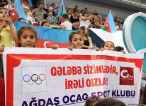 İslam Həmrəyliyi Oyunlarında iştirak edəcək azərbaycanlı gimnastların yoxlama məşqi keçirilib (FOTO)