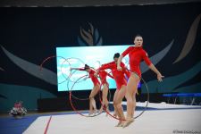 İslam Həmrəyliyi Oyunlarında iştirak edəcək azərbaycanlı gimnastların yoxlama məşqi keçirilib (FOTO)