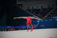 İslam Həmrəyliyi Oyunlarında iştirak edəcək azərbaycanlı gimnastların yoxlama məşqi keçirilib (FOTO)