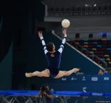 İslam Həmrəyliyi Oyunlarında iştirak edəcək azərbaycanlı gimnastların yoxlama məşqi keçirilib (FOTO)