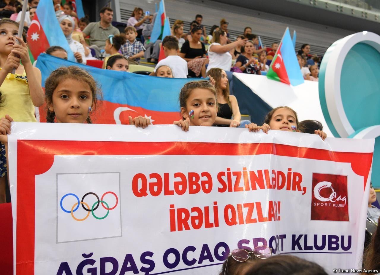 İslam Həmrəyliyi Oyunlarında iştirak edəcək azərbaycanlı gimnastların yoxlama məşqi keçirilib (FOTO)