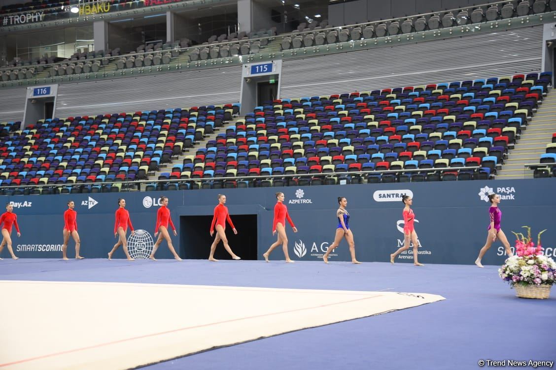 İslam Həmrəyliyi Oyunlarında iştirak edəcək azərbaycanlı gimnastların yoxlama məşqi keçirilib (FOTO)