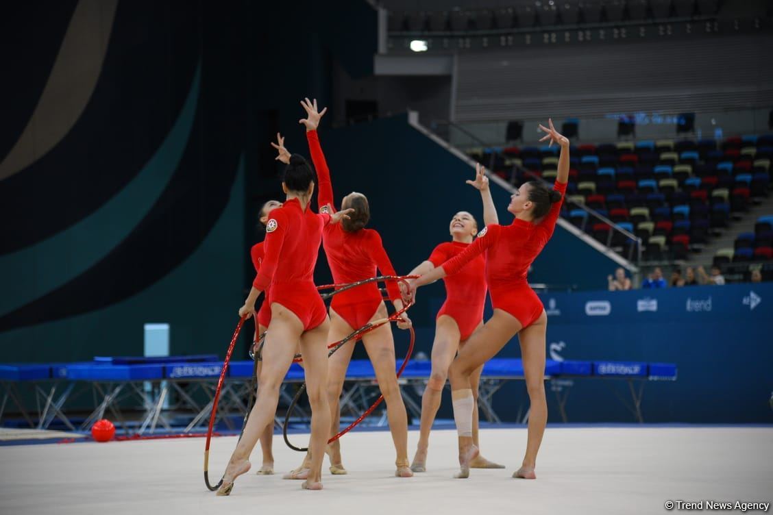 İslam Həmrəyliyi Oyunlarında iştirak edəcək azərbaycanlı gimnastların yoxlama məşqi keçirilib (FOTO)