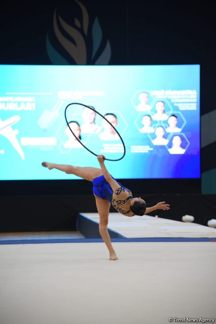 İslam Həmrəyliyi Oyunlarında iştirak edəcək azərbaycanlı gimnastların yoxlama məşqi keçirilib (FOTO)