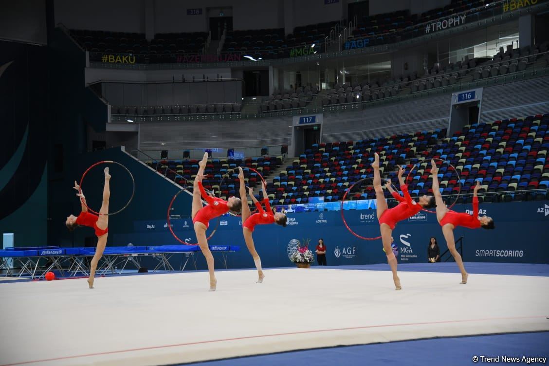 İslam Həmrəyliyi Oyunlarında iştirak edəcək azərbaycanlı gimnastların yoxlama məşqi keçirilib (FOTO)
