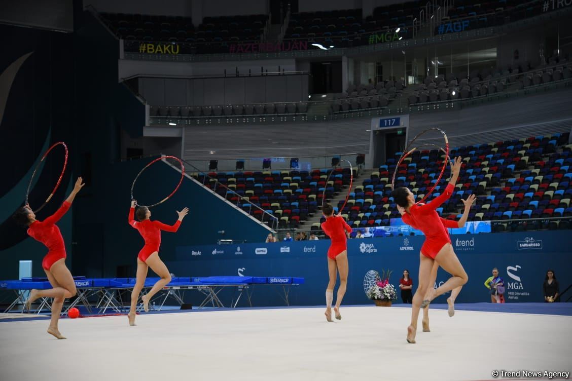 İslam Həmrəyliyi Oyunlarında iştirak edəcək azərbaycanlı gimnastların yoxlama məşqi keçirilib (FOTO)