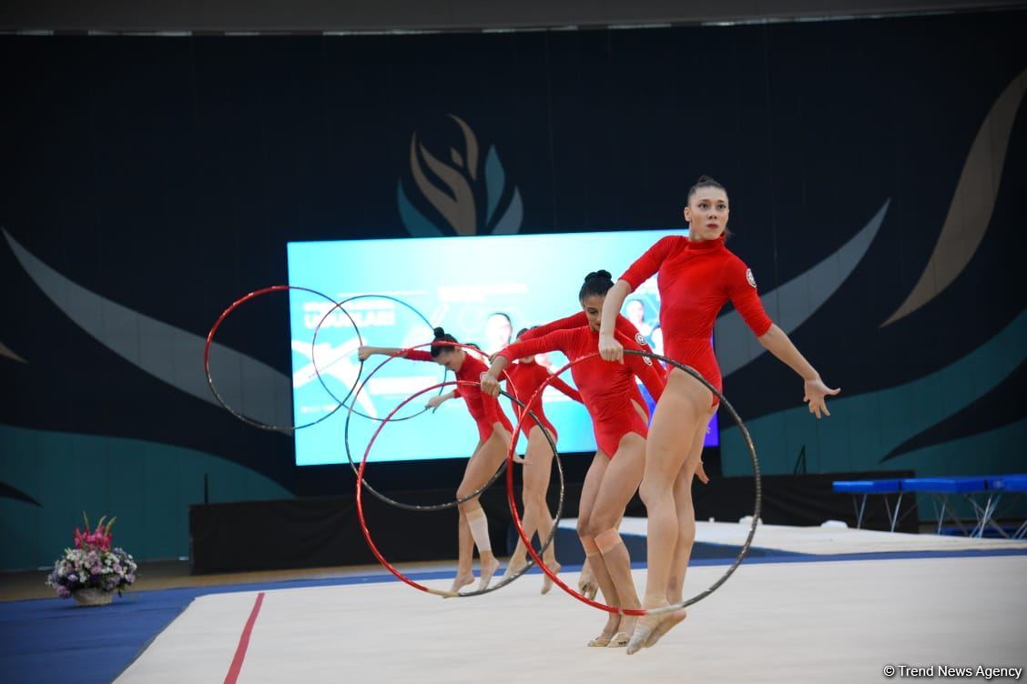 İslam Həmrəyliyi Oyunlarında iştirak edəcək azərbaycanlı gimnastların yoxlama məşqi keçirilib (FOTO)