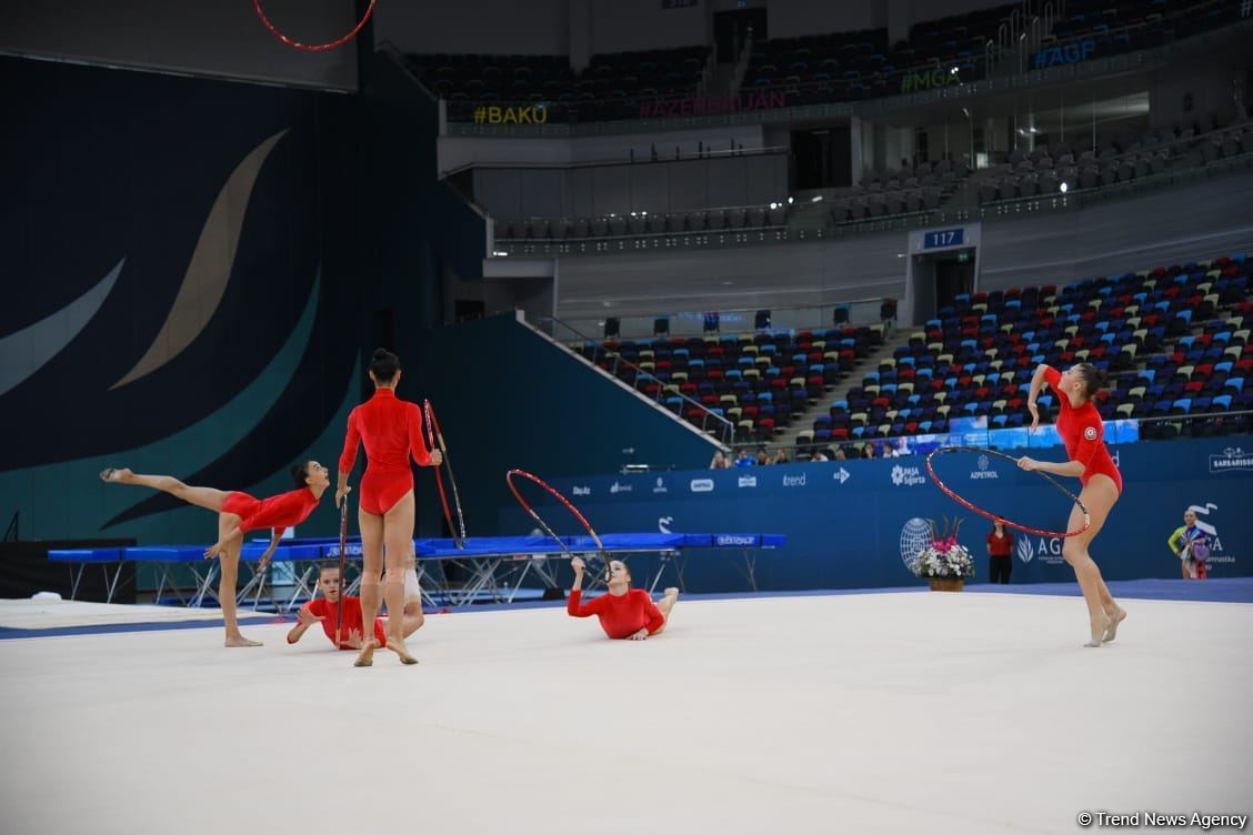 İslam Həmrəyliyi Oyunlarında iştirak edəcək azərbaycanlı gimnastların yoxlama məşqi keçirilib (FOTO)