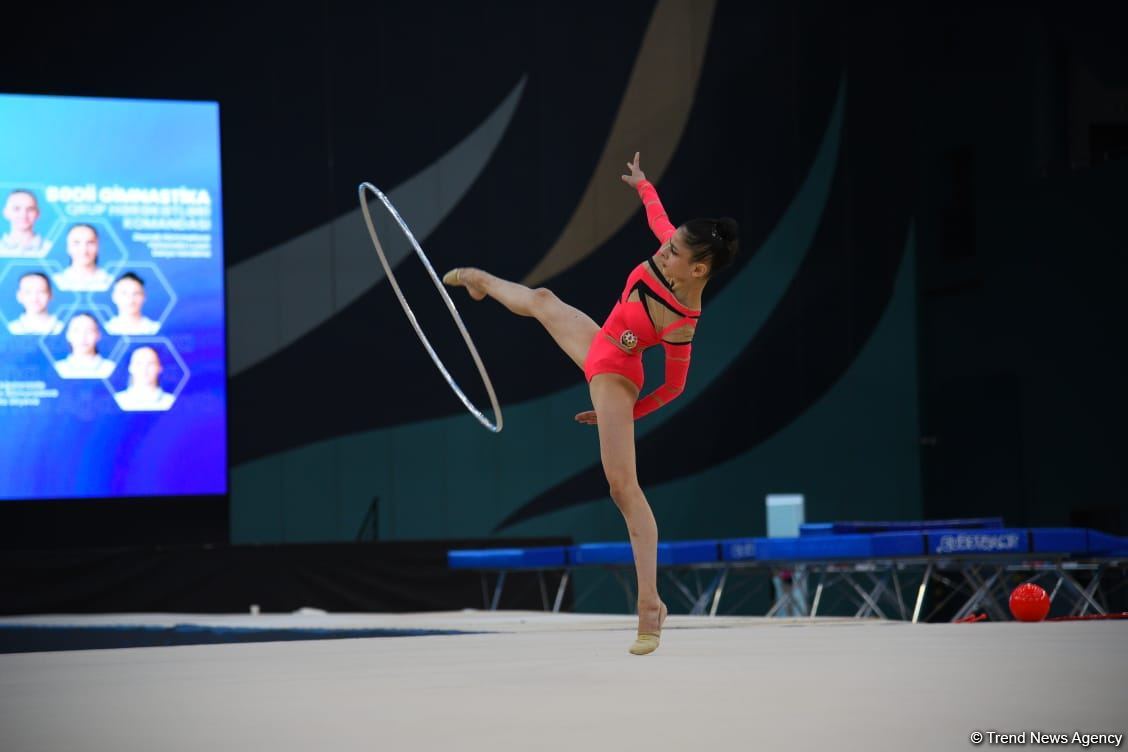 İslam Həmrəyliyi Oyunlarında iştirak edəcək azərbaycanlı gimnastların yoxlama məşqi keçirilib (FOTO)