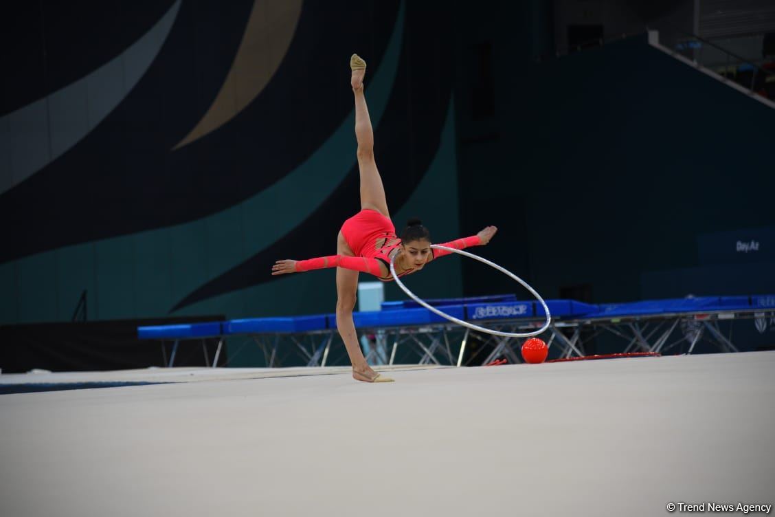 İslam Həmrəyliyi Oyunlarında iştirak edəcək azərbaycanlı gimnastların yoxlama məşqi keçirilib (FOTO)