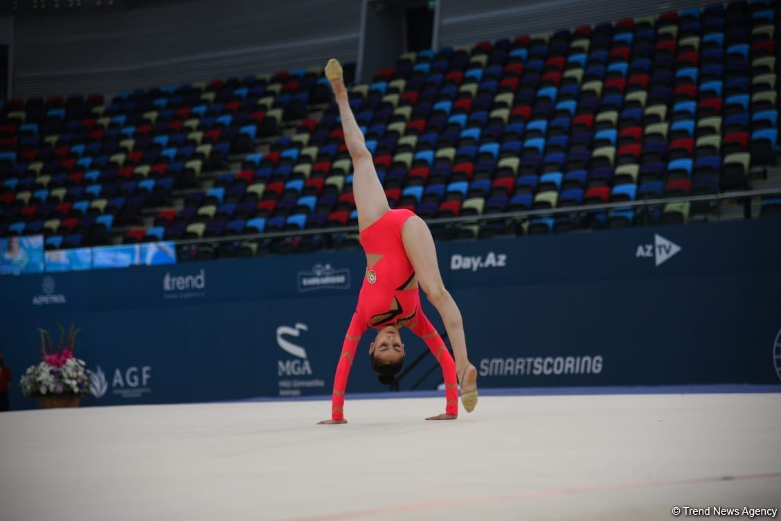 İslam Həmrəyliyi Oyunlarında iştirak edəcək azərbaycanlı gimnastların yoxlama məşqi keçirilib (FOTO)