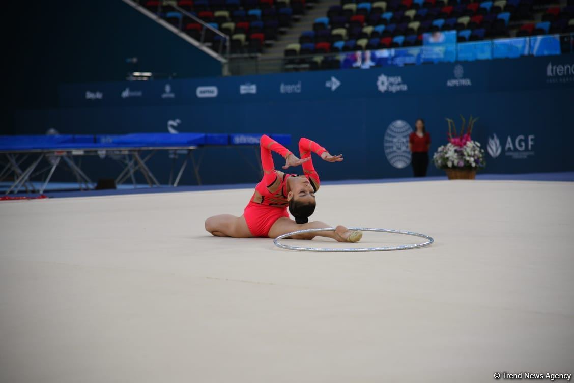 İslam Həmrəyliyi Oyunlarında iştirak edəcək azərbaycanlı gimnastların yoxlama məşqi keçirilib (FOTO)