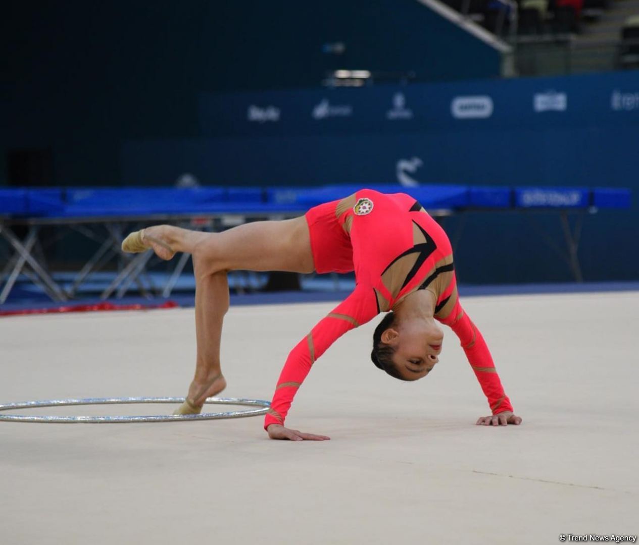İslam Həmrəyliyi Oyunlarında iştirak edəcək azərbaycanlı gimnastların yoxlama məşqi keçirilib (FOTO)