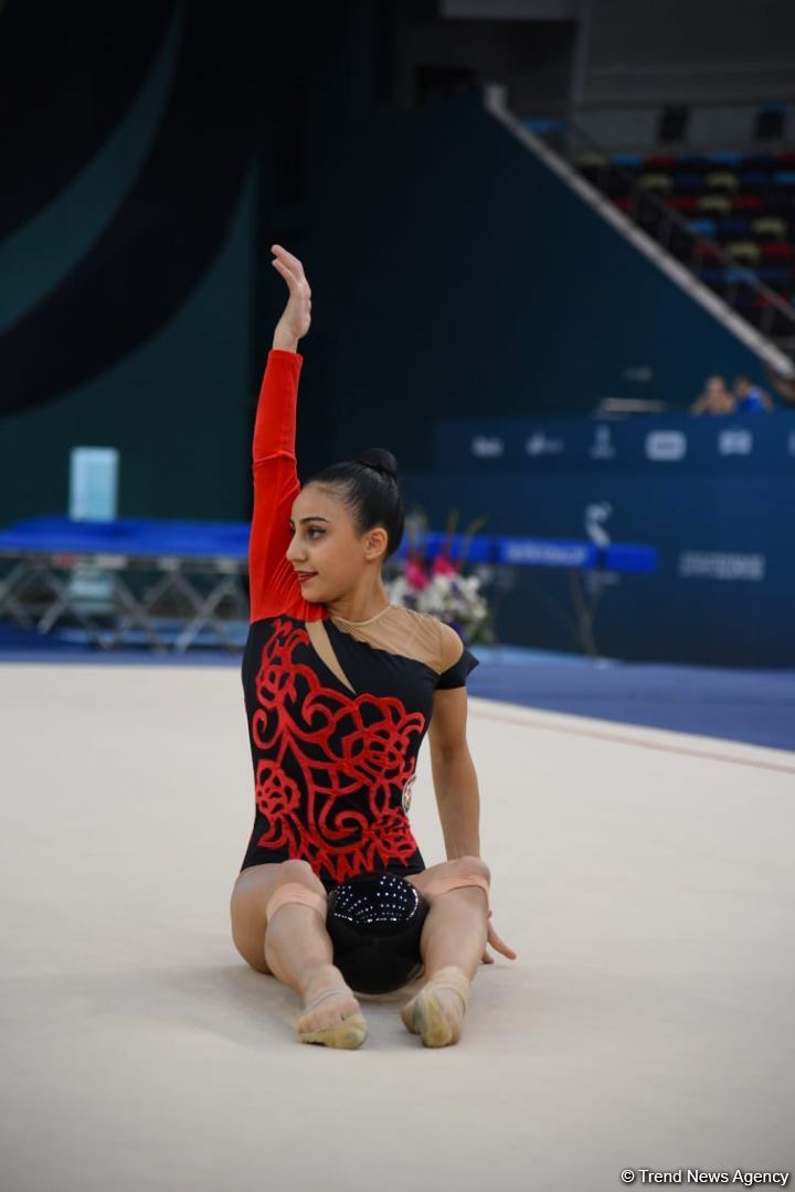 İslam Həmrəyliyi Oyunlarında iştirak edəcək azərbaycanlı gimnastların yoxlama məşqi keçirilib (FOTO)