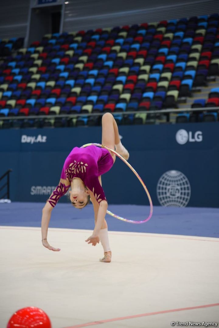 İslam Həmrəyliyi Oyunlarında iştirak edəcək azərbaycanlı gimnastların yoxlama məşqi keçirilib (FOTO)