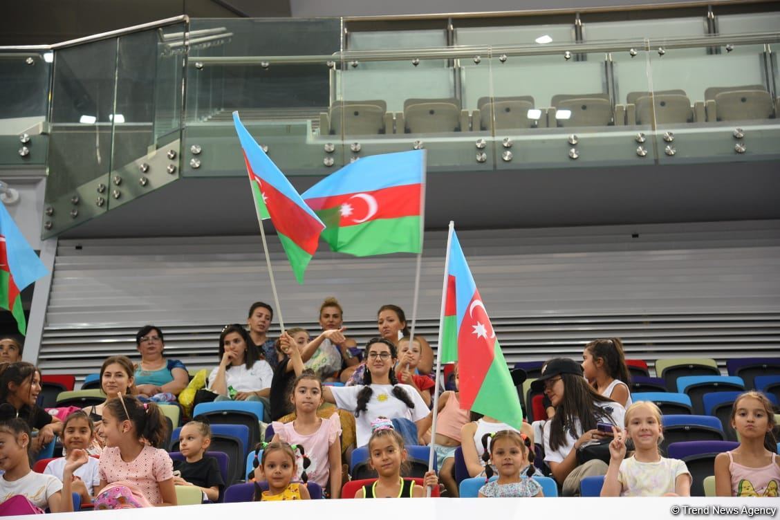 İslam Həmrəyliyi Oyunlarında iştirak edəcək azərbaycanlı gimnastların yoxlama məşqi keçirilib (FOTO)
