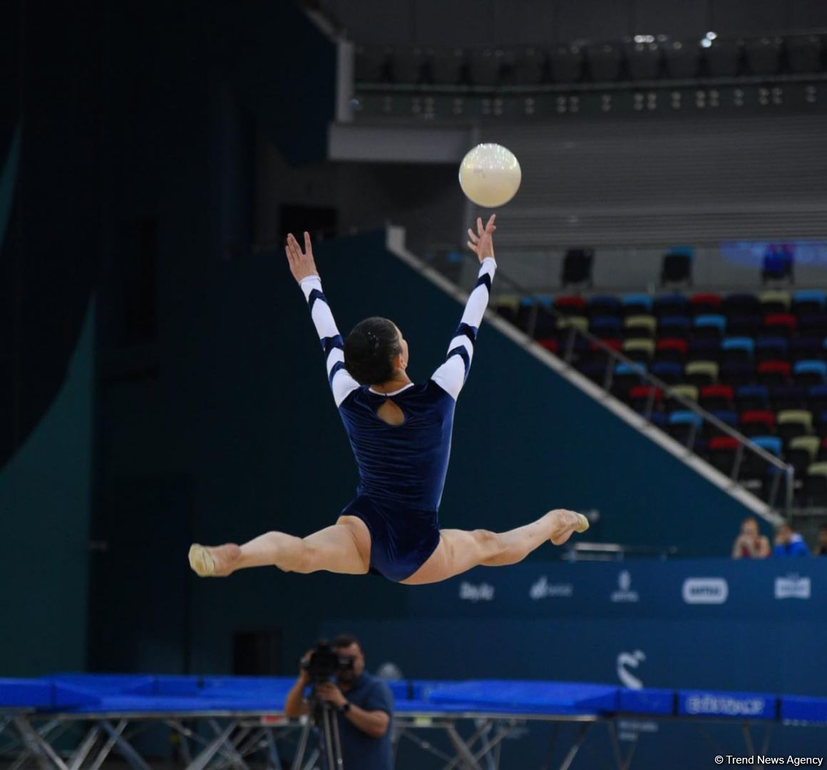 İslam Həmrəyliyi Oyunlarında iştirak edəcək azərbaycanlı gimnastların yoxlama məşqi keçirilib (FOTO)