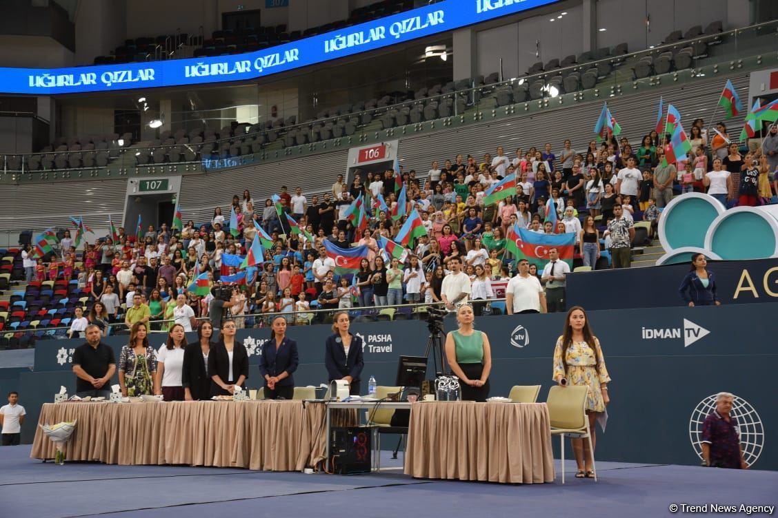 İslam Həmrəyliyi Oyunlarında iştirak edəcək azərbaycanlı gimnastların yoxlama məşqi keçirilib (FOTO)