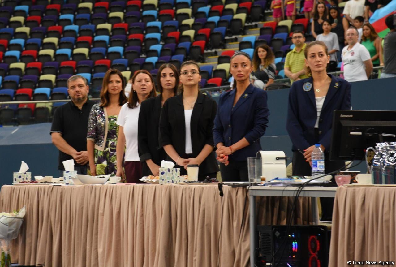 İslam Həmrəyliyi Oyunlarında iştirak edəcək azərbaycanlı gimnastların yoxlama məşqi keçirilib (FOTO)