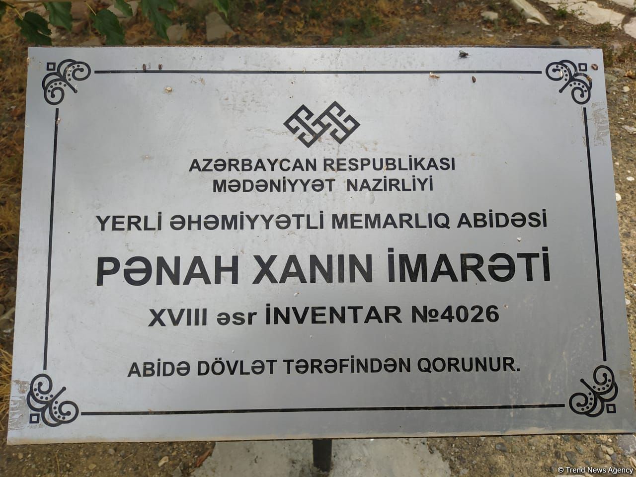 Pənahəli xanın nəslinin nümayəndəsi Ağdamda (FOTO)