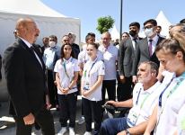 Prezident İlham Əliyev və Birinci xanım Mehriban Əliyeva Konyada V İslam Həmrəyliyi Oyunlarında ölkəmizi təmsil edən idmançılarla görüşüblər (FOTO/VİDEO) (YENİLƏNİB)