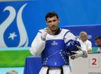 İslam Həmrəyliyi Oyunlarında daha bir azərbaycanlı taekvondoçu ilk qələbəsini qazanıb (FOTO/VİDEO)