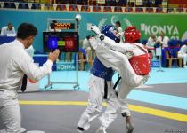 İslam Həmrəyliyi Oyunlarında daha bir azərbaycanlı taekvondoçu ilk qələbəsini qazanıb (FOTO/VİDEO)