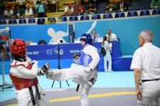 İslam Həmrəyliyi Oyunlarında daha bir azərbaycanlı taekvondoçu ilk qələbəsini qazanıb (FOTO/VİDEO)