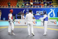 İslam Həmrəyliyi Oyunlarında daha bir azərbaycanlı taekvondoçu ilk qələbəsini qazanıb (FOTO/VİDEO)