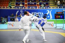 İslam Həmrəyliyi Oyunlarında daha bir azərbaycanlı taekvondoçu ilk qələbəsini qazanıb (FOTO/VİDEO)